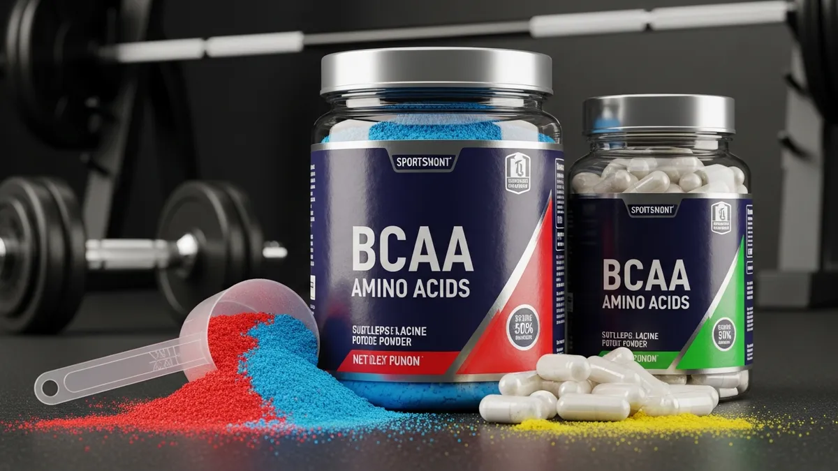 BCAA Ne İşe Yarar? Kullanımı ve Faydaları - Takviye rehberi ve bilgilendirici görsel. Gokalaf fitness blogu.