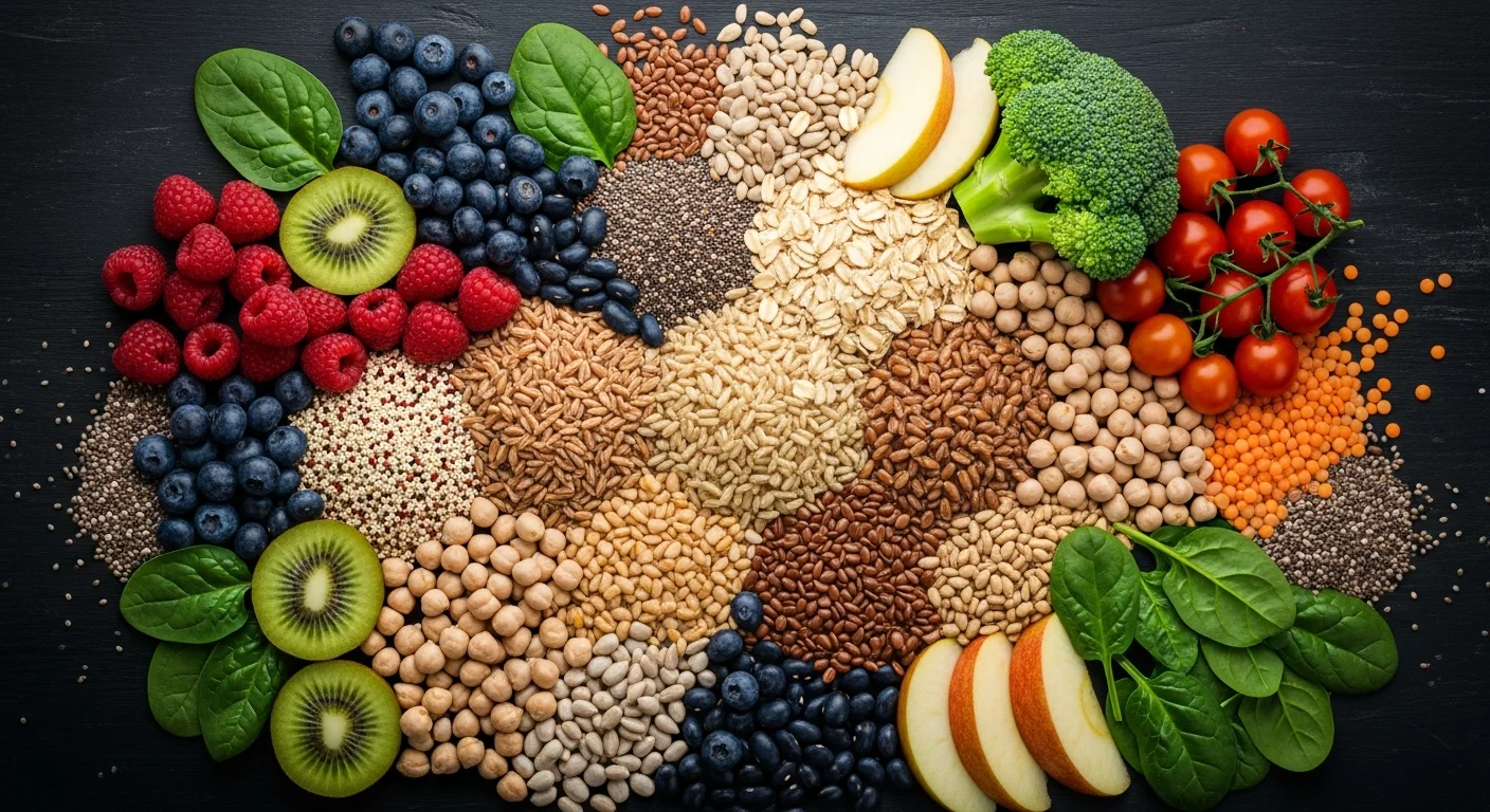 Diyet Lifi Nedir? Sporculara Faydaları ve En İyi Lif Kaynakları - Beslenme rehberi ve bilgilendirici görsel. Gokalaf fitness blogu.