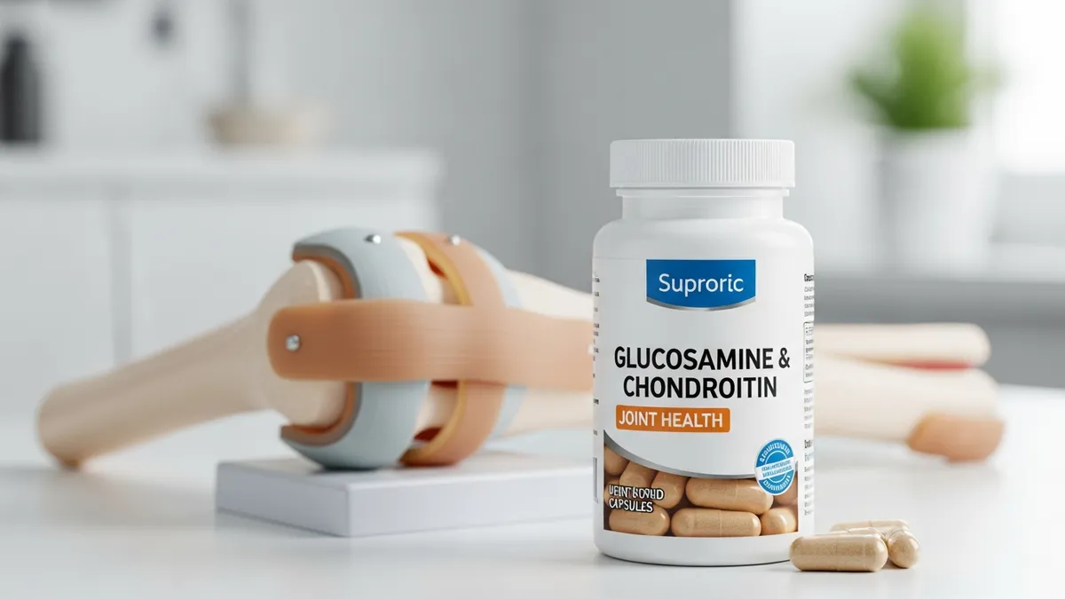 Glukozamin Nedir? Eklem Sağlığına Etkisi - Takviye rehberi ve bilgilendirici görsel. Gokalaf fitness blogu.