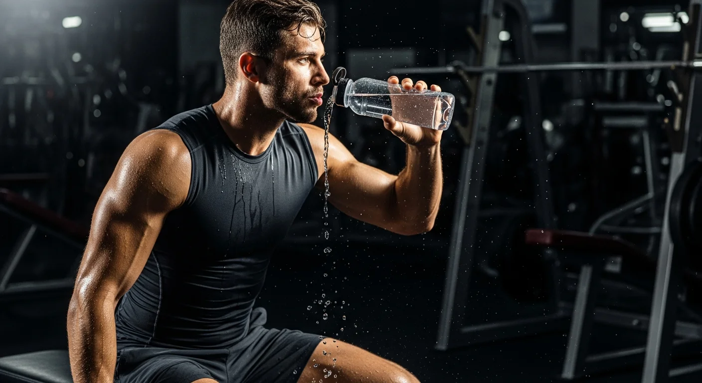 Hidrasyon ve Spor Performansı: Su Ne Kadar Önemli? - Beslenme rehberi ve bilgilendirici görsel. Gokalaf fitness blogu.