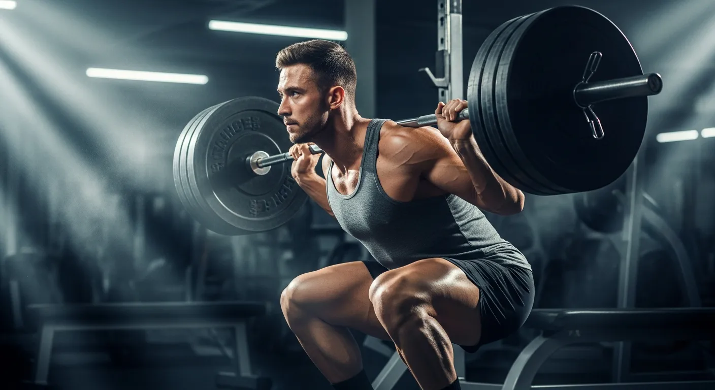 Squat Nasıl Yapılır? Doğru Teknik ve Yaygın Hatalar - Antrenman rehberi ve bilgilendirici görsel. Gokalaf fitness blogu.