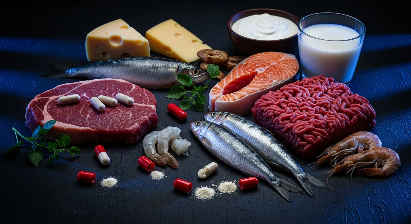 Vitamin B12 Nedir? Sporculara Faydaları ve Eksiklik Belirtileri - takviyeler rehberi ve bilgilendirici görsel. Gokalaf fitness blogu.