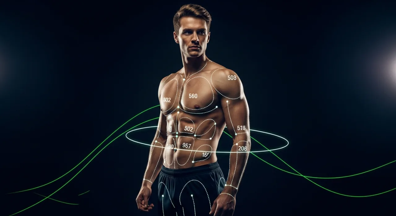 Vücut Yağ Oranı Kaç Olmalı - Beslenme rehberi ve bilgilendirici görsel. Gokalaf fitness blogu.