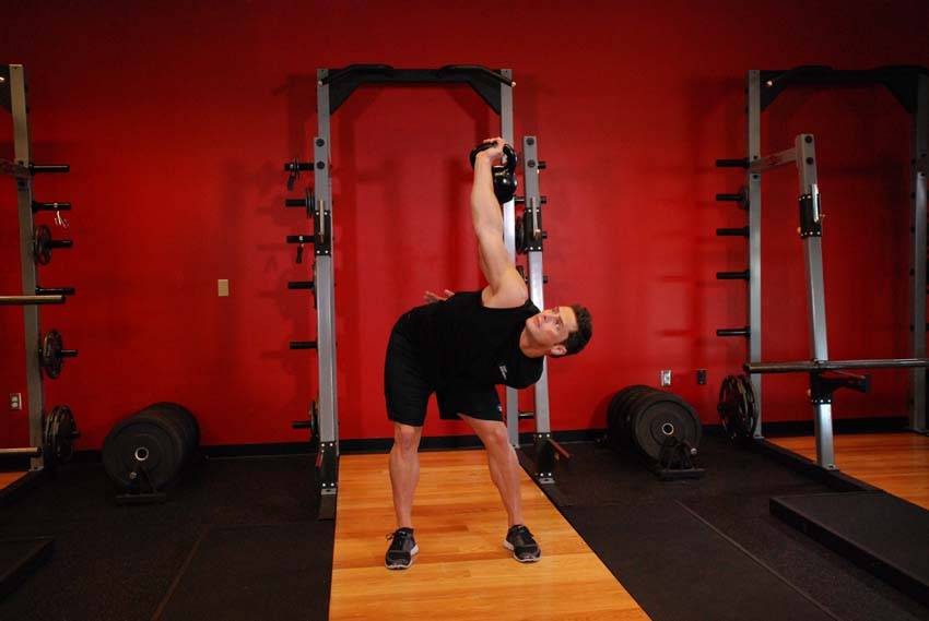 Advanced Kettlebell Windmill - Bitiş Pozisyonu