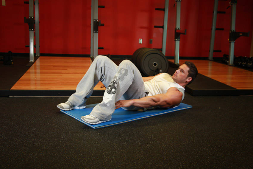 Alternate Heel Touchers - Bitiş Pozisyonu