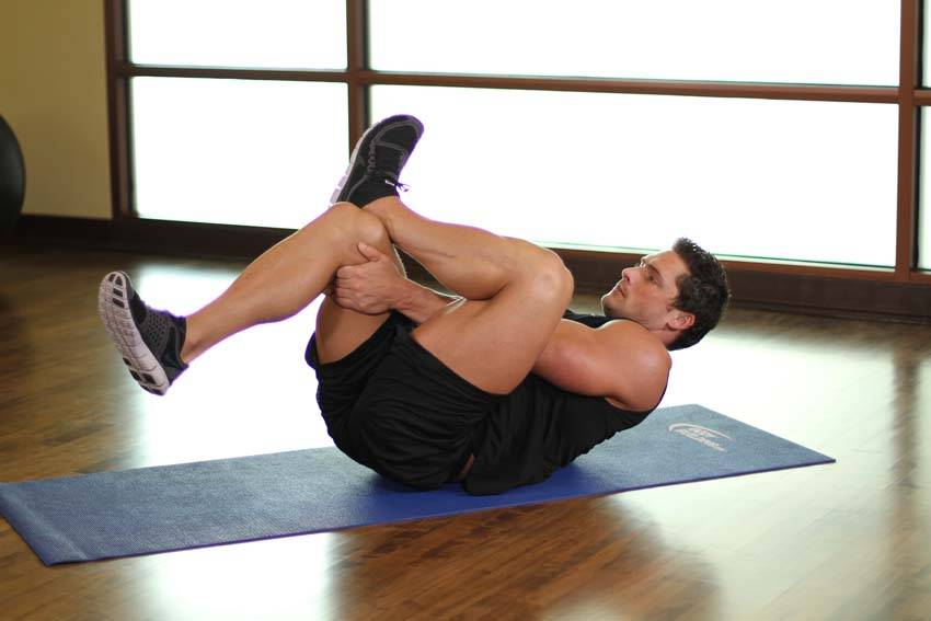 Ankle On The Knee - Bitiş Pozisyonu