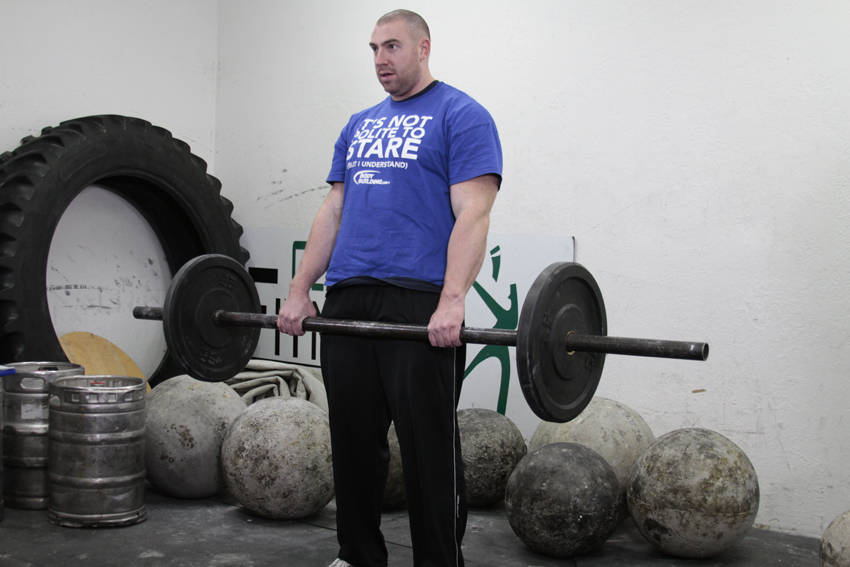 Axle Deadlift - Bitiş Pozisyonu