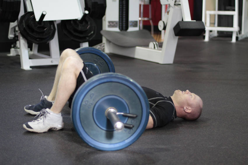 Barbell Glute Bridge - Başlangıç Pozisyonu