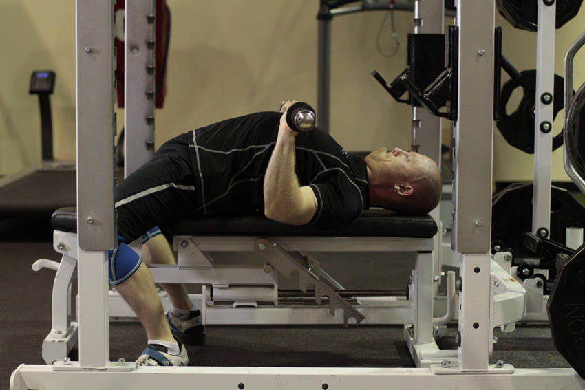 Bench Press - Powerlifting - Bitiş Pozisyonu