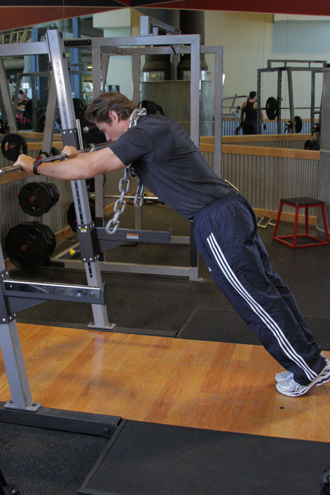 Body Tricep Press - Başlangıç Pozisyonu