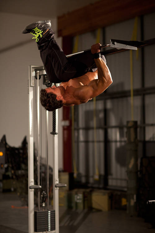 Bodyweight Mid Row - Bitiş Pozisyonu