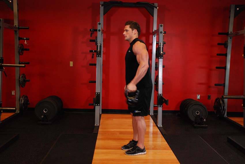 Bottoms-Up Clean From The Hang Position - Başlangıç Pozisyonu