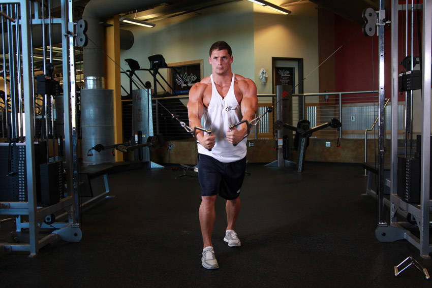 Cable Crossover - Bitiş Pozisyonu