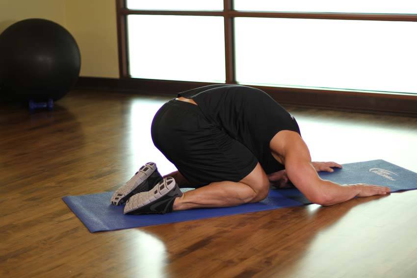 Child's Pose - Başlangıç Pozisyonu