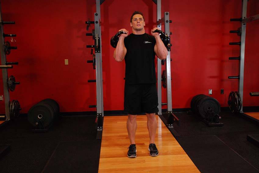 Double Kettlebell Jerk - Başlangıç Pozisyonu