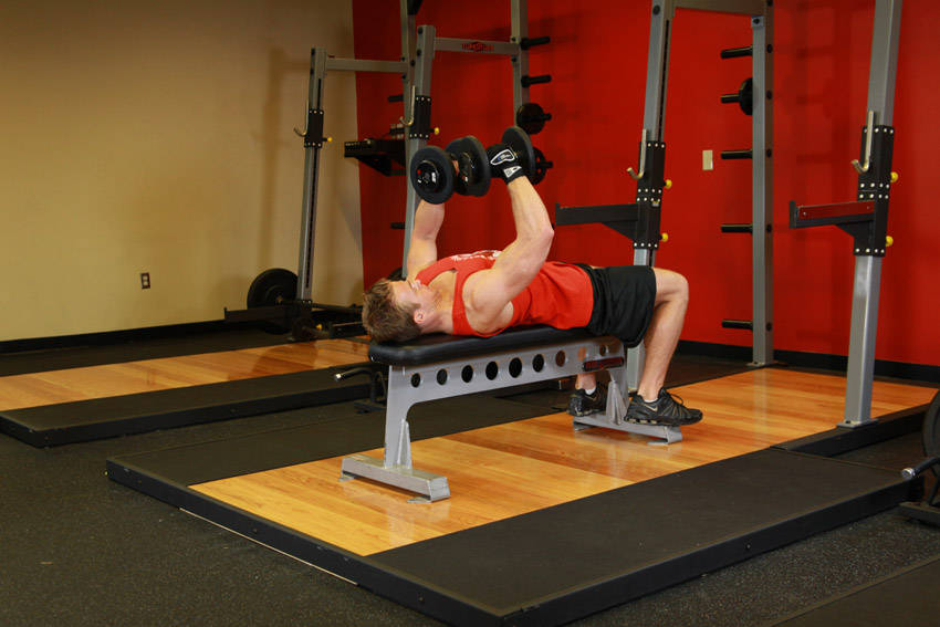 Dumbbell Flyes - Başlangıç Pozisyonu