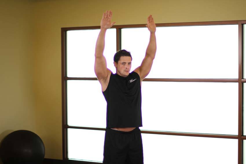 Dynamic Back Stretch - Bitiş Pozisyonu