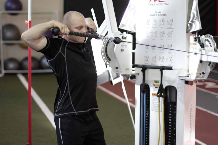 Face Pull - Bitiş Pozisyonu