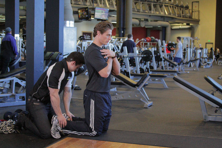 Floor Glute-Ham Raise - Başlangıç Pozisyonu