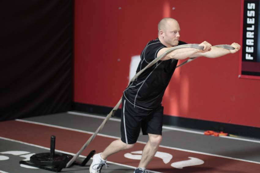 Forward Drag with Press - Bitiş Pozisyonu