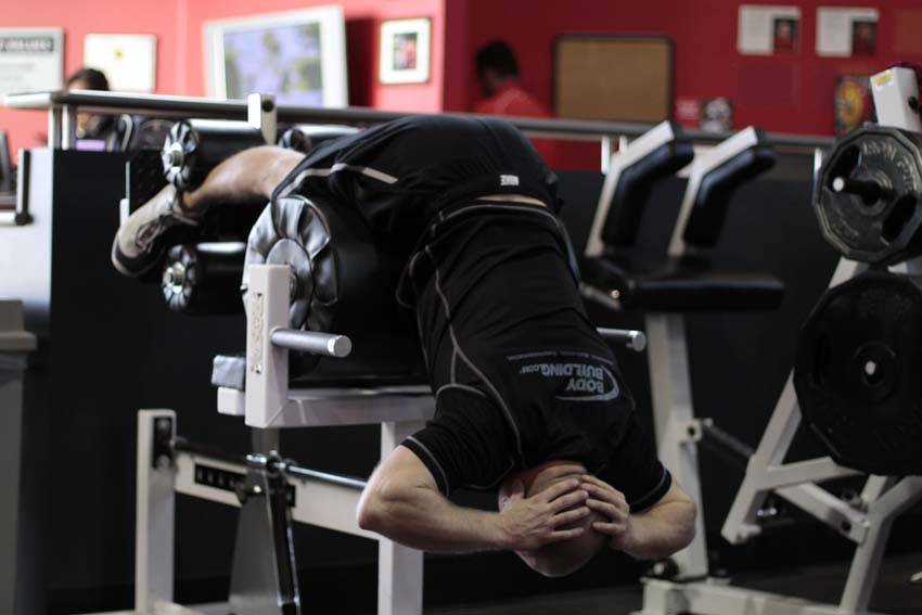 Glute Ham Raise - Başlangıç Pozisyonu