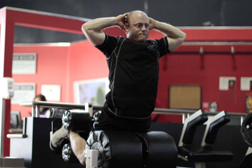 Glute Ham Raise - Bitiş Pozisyonu