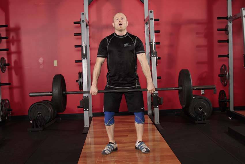 Hang Clean - Başlangıç Pozisyonu