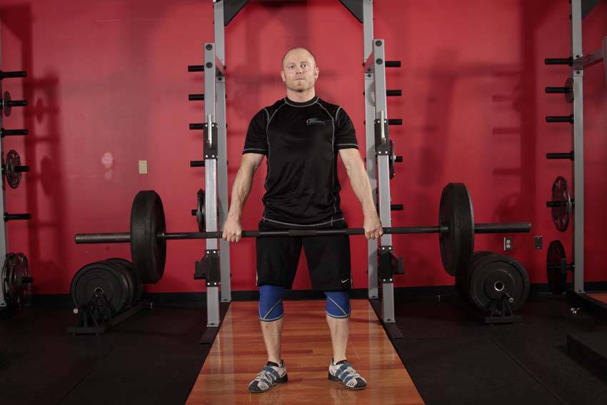 Hang Clean - Below the Knees - Başlangıç Pozisyonu