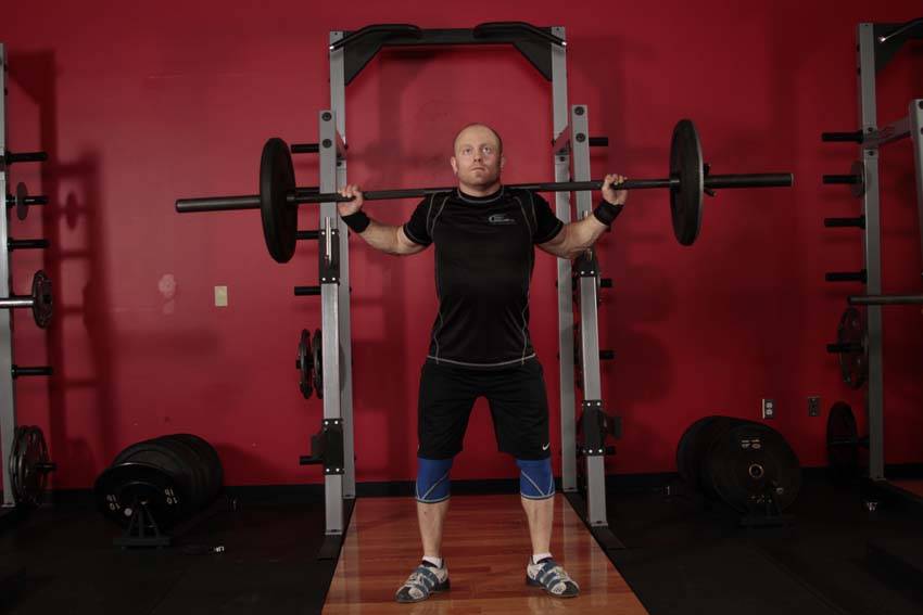 Heaving Snatch Balance - Başlangıç Pozisyonu