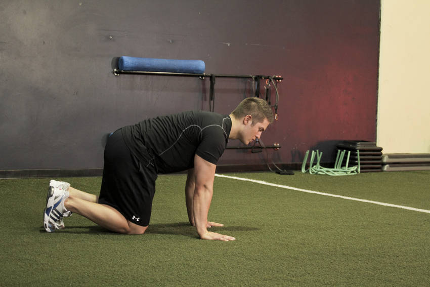 Hip Circles (prone) - Başlangıç Pozisyonu