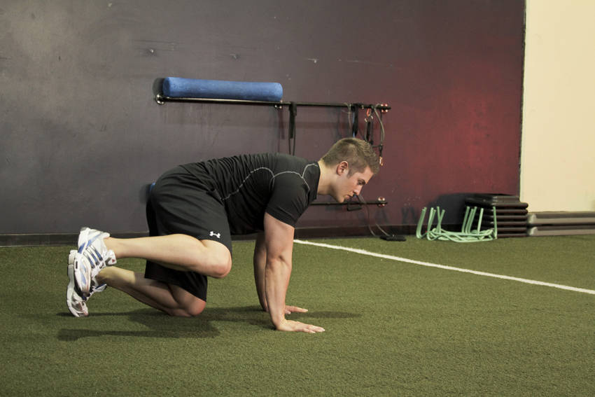 Hip Circles (prone) - Bitiş Pozisyonu