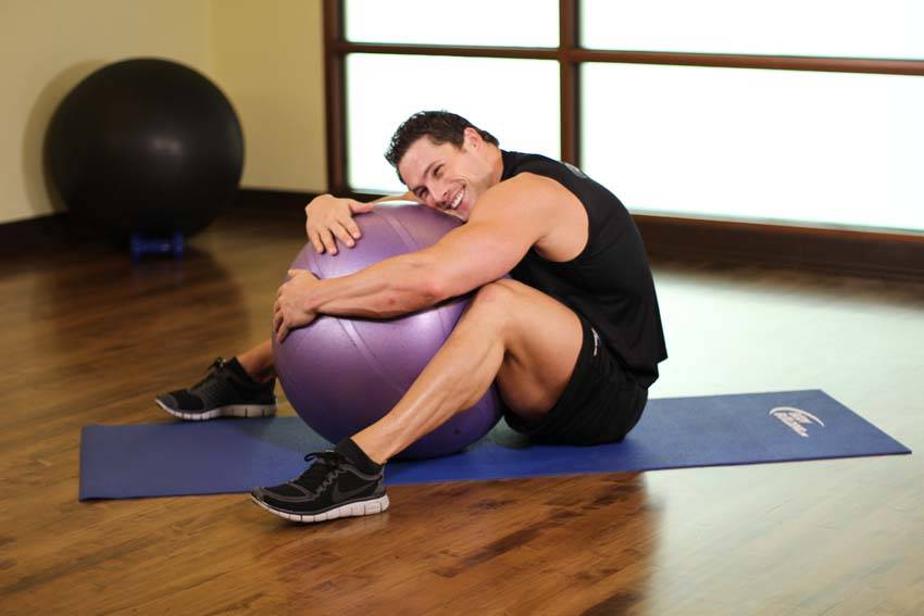 Hug A Ball - Bitiş Pozisyonu