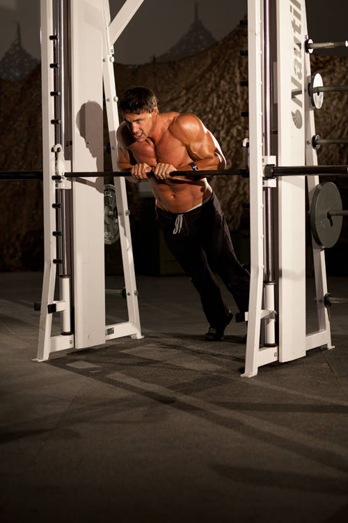 Incline Push-Up Close-Grip - Bitiş Pozisyonu