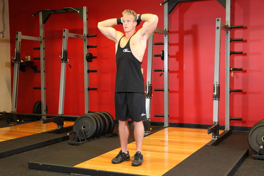 Isometric Neck Exercise - Front And Back - Bitiş Pozisyonu