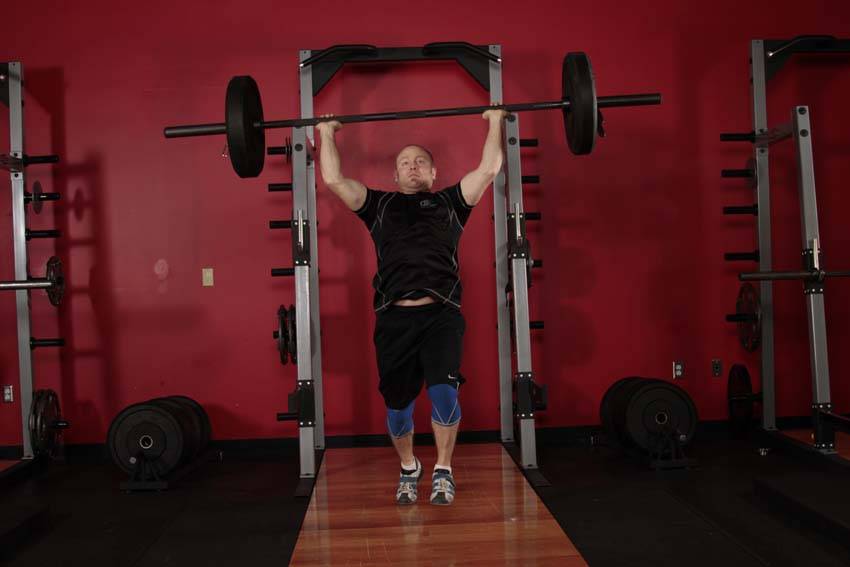 Jerk Balance - Bitiş Pozisyonu