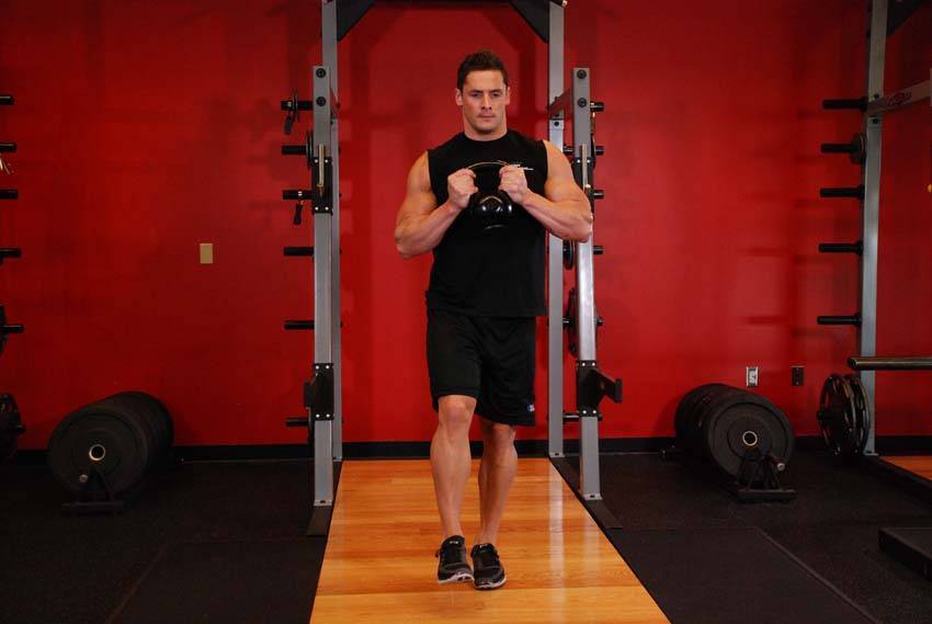 Kettlebell Pistol Squat - Başlangıç Pozisyonu