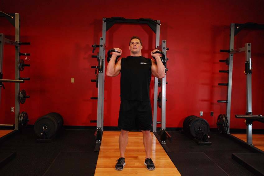 Kettlebell Seesaw Press - Başlangıç Pozisyonu