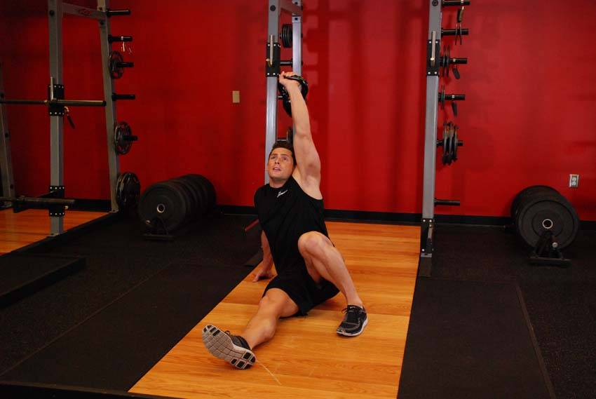 Kettlebell Turkish Get-Up (Squat style) - Bitiş Pozisyonu