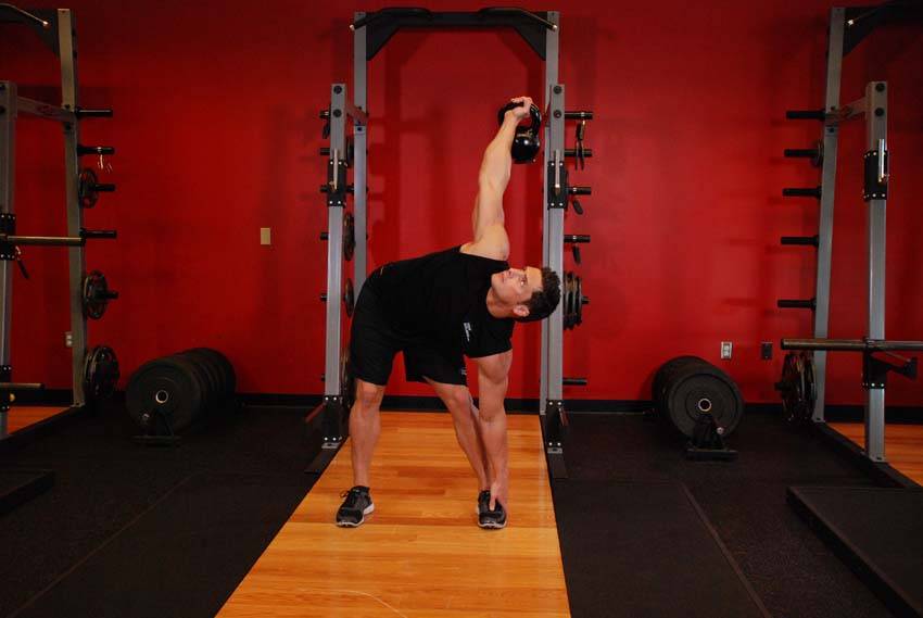 Kettlebell Windmill - Bitiş Pozisyonu