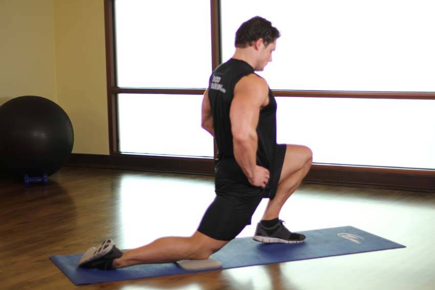 Kneeling Hip Flexor - Bitiş Pozisyonu