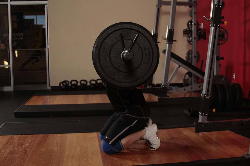 Kneeling Jump Squat - Bitiş Pozisyonu