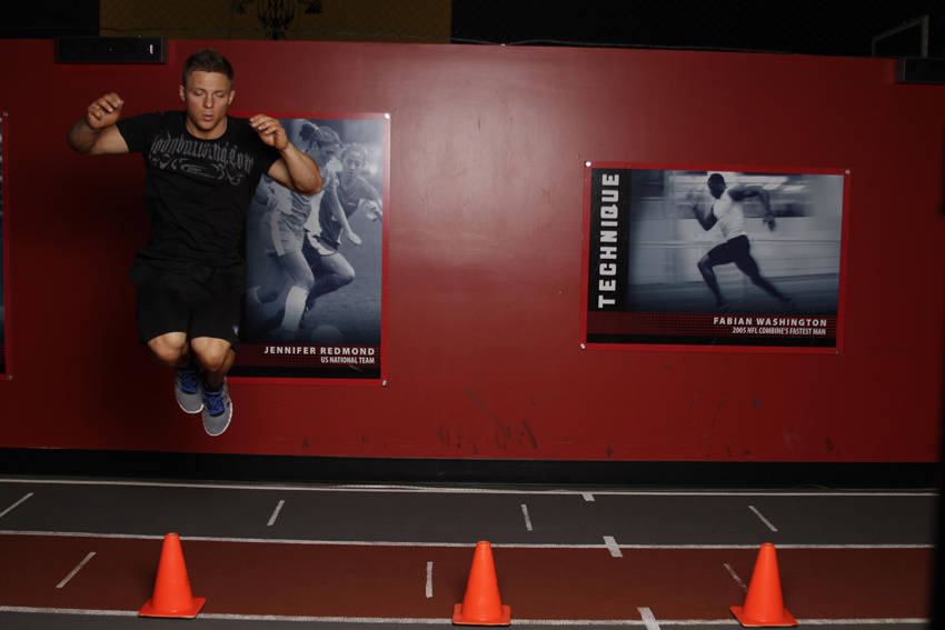 Lateral Cone Hops - Bitiş Pozisyonu