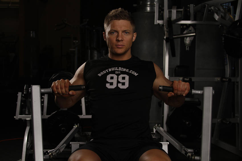 Leverage Chest Press - Başlangıç Pozisyonu