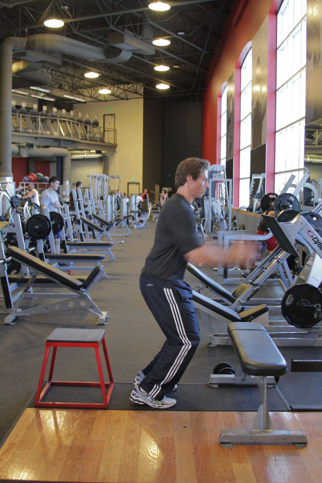 Linear Depth Jump - Bitiş Pozisyonu