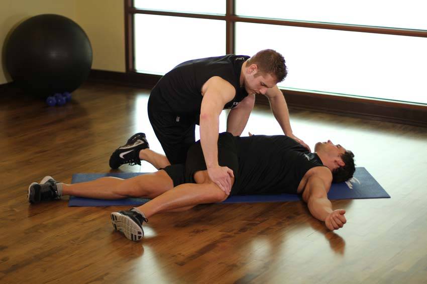 Lying Crossover - Bitiş Pozisyonu