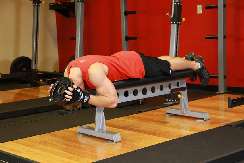 Lying Face Down Plate Neck Resistance - Başlangıç Pozisyonu