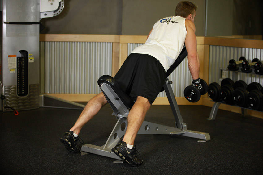 Middle Back Shrug - Bitiş Pozisyonu