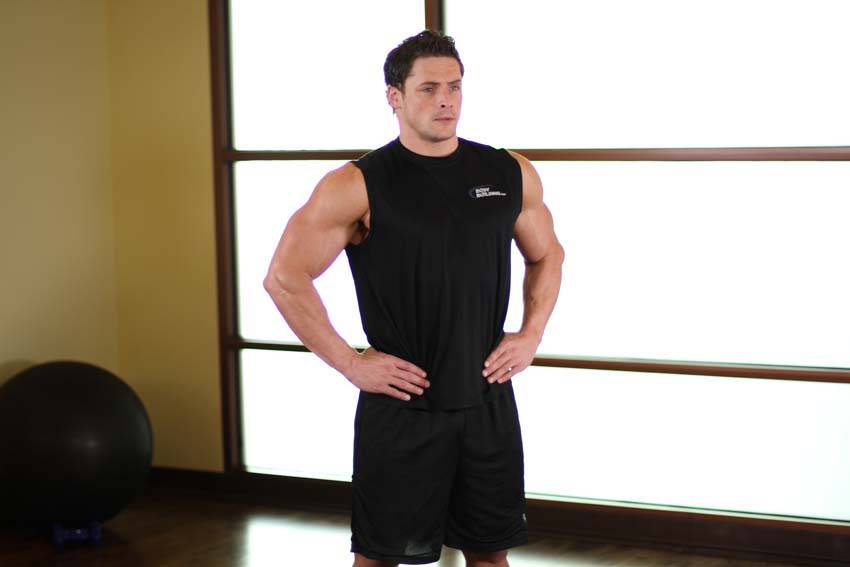 Middle Back Stretch - Başlangıç Pozisyonu