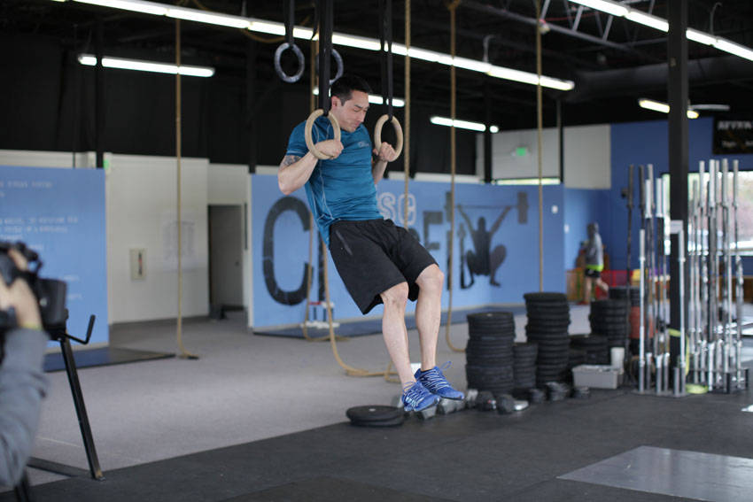 Muscle Up - Bitiş Pozisyonu