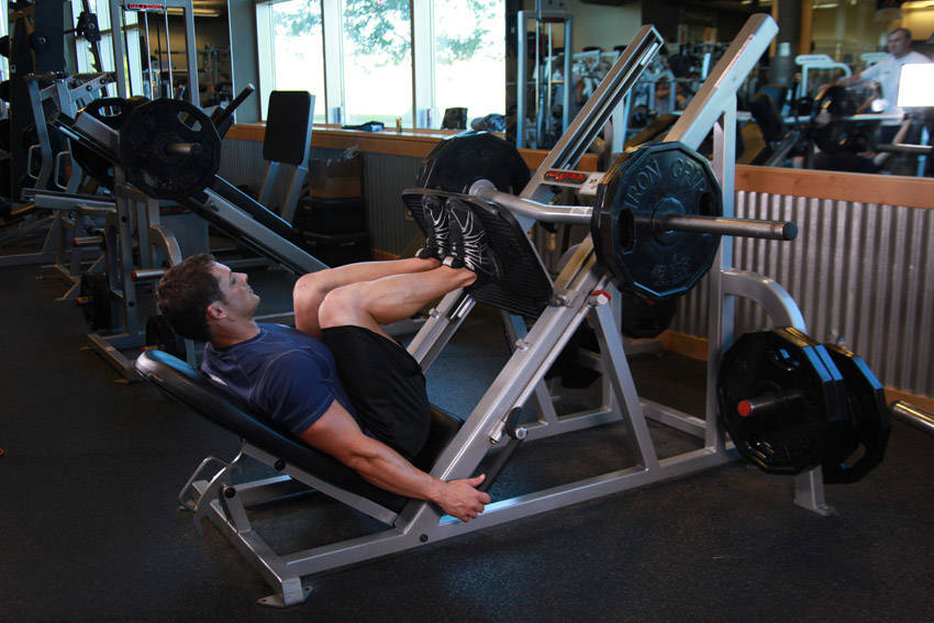 Narrow Stance Leg Press - Başlangıç Pozisyonu